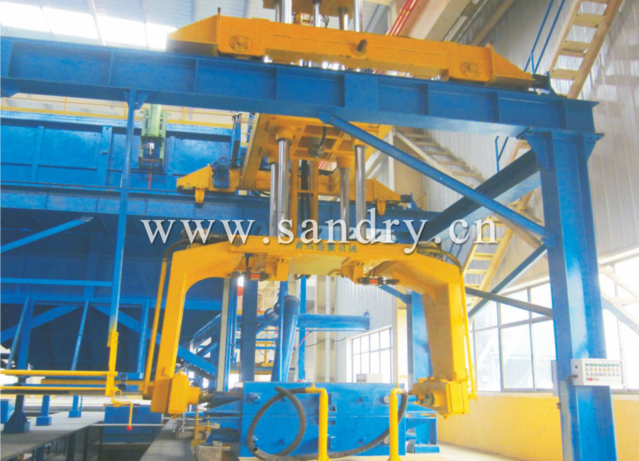 翻箱合箱机械手